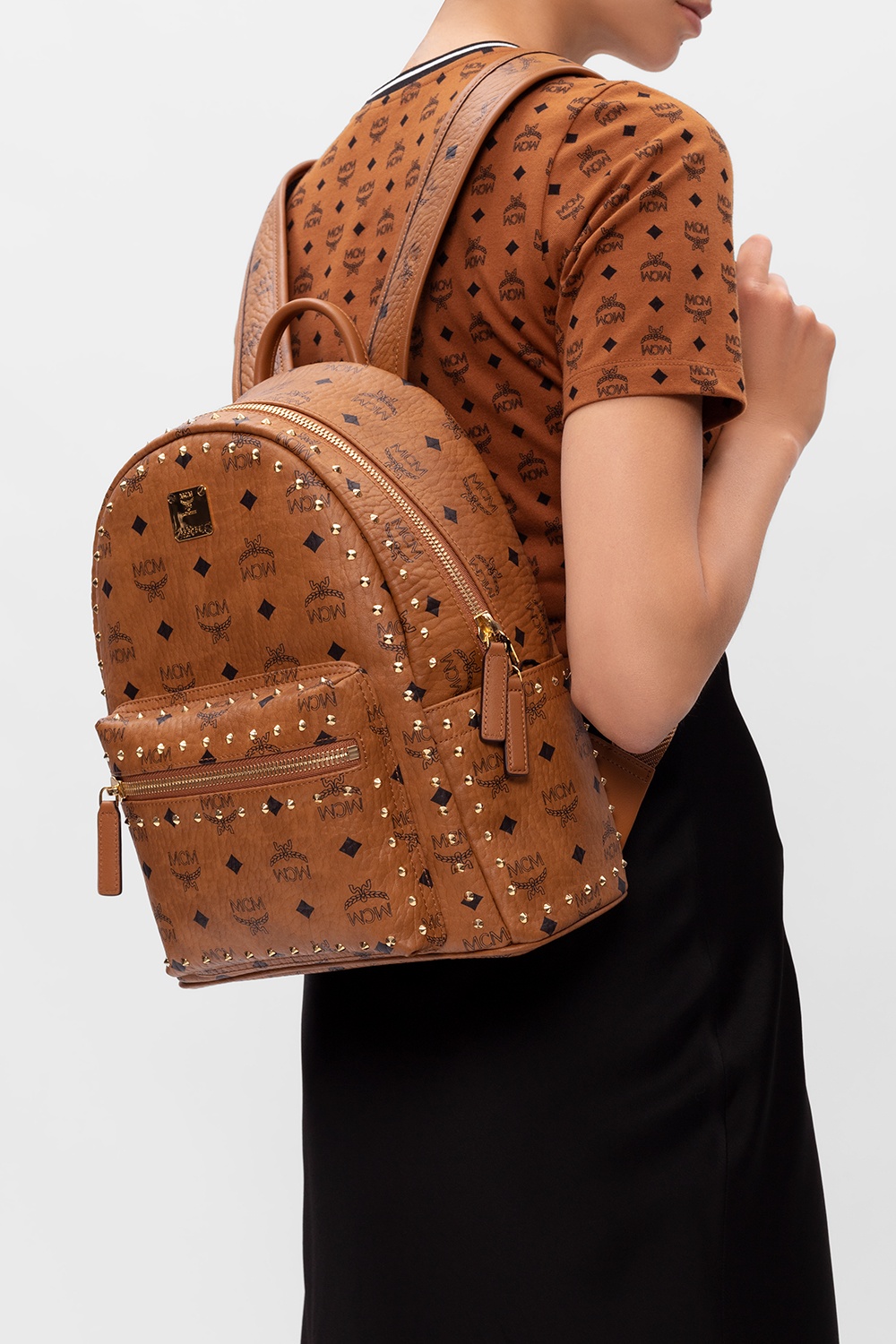 Mcm backpack mini outlet size